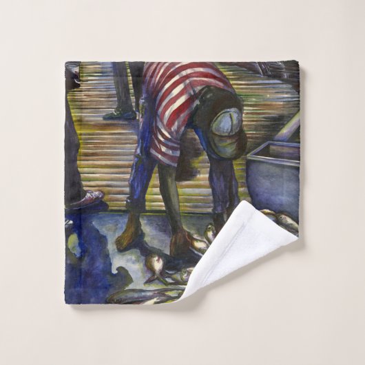 Les bénédictions de samedi, Harbour Island, Bahama (Gant de toilette)