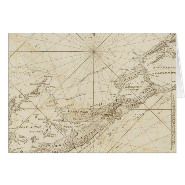 Les Bermudes ou les îles d'été (Devant horizontal)
