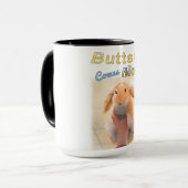 Les beurres vient la tasse à la maison de sonnerie (Devant gauche)