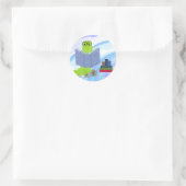 Les bibliophiles sont cool autocollant (Sac)