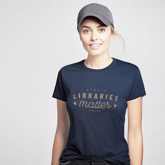 Les bibliothèques comptent ! T-shirts