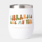 Les Bibliothèques super Rétro Sont Mon Vibe, Bibli (Arrière)