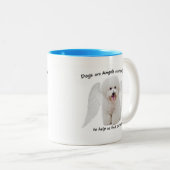 Les bichons sont des anges Mug (Devant droit)