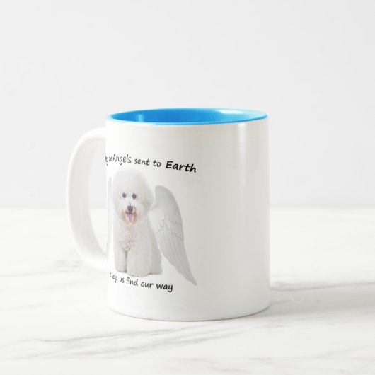 Les bichons sont des anges Mug (Devant gauche)