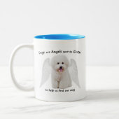 Les bichons sont des anges Mug (Gauche)