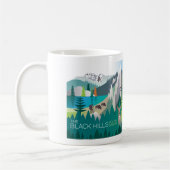 Les Black Hills 11oz ou 15oz Mug (Gauche)