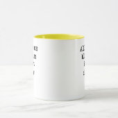 Les blondes n'est pas humour drôle muet de tasse (Centre)