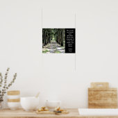 Les bois sont charmants - Robert Frost - affiche (Cuisine)