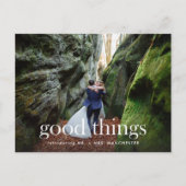 Les bonnes choses pour célébrer le Faire-part Mari (Devant)