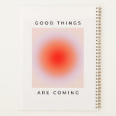 Les Bonnes Choses Vient Citation Inspirationnelle (Dos)