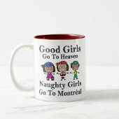 Les bonnes filles vont à la tasse vilaine de (Gauche)