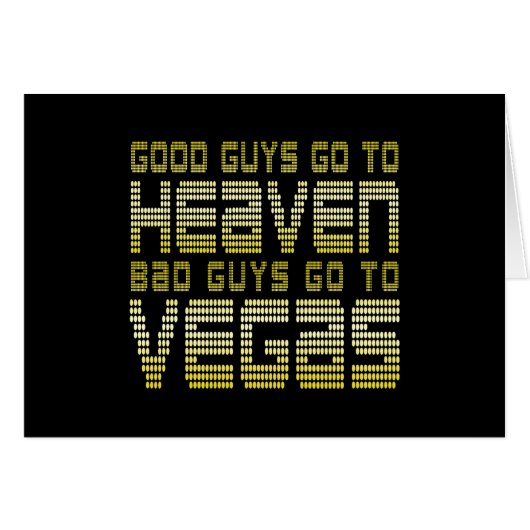 LES BONS GARS VONT AU CIEL LES MAUVAIS GARS VONT À (Devant horizontal)