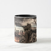 Les Bons Jours Mule Deer Mug (Centre)