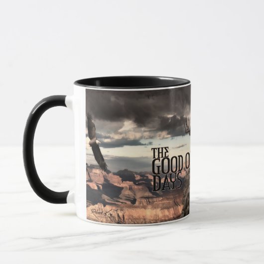 Les Bons Jours Mule Deer Mug (Gauche)