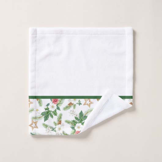 Les botaniques d'hiver (Gant de toilette)