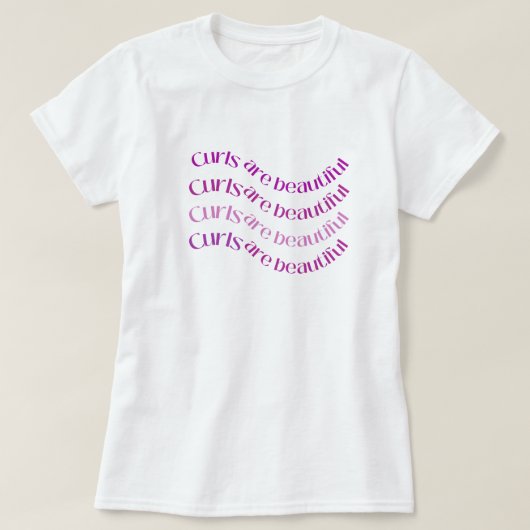 Les boucles sont belles T-shirt graphique pour che (Design devant)