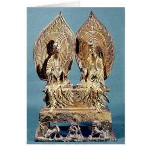 Les bouddhas Prabhutaratna et Sakyamuni