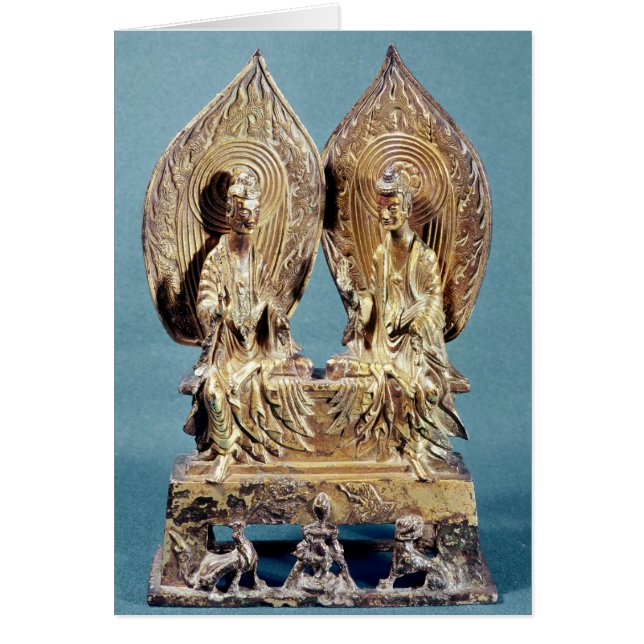 Les bouddhas Prabhutaratna et Sakyamuni (Devant)
