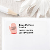 Les boulangers vont cuire Étiquettes de adresse (En situation)