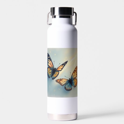 Les bouteilles d'eau papillon (Avant)