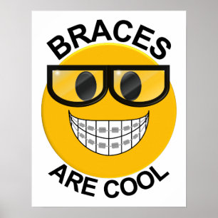 Les Bracelets Sont Cool Dentist Poster Mur -Lunett