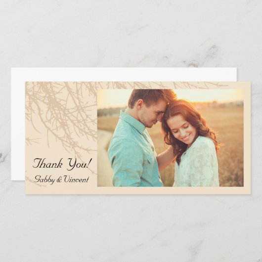 Les Branches de la nature Merci (Devant / Derrière)