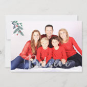 Les branches et les baies croient le carte photo (Devant)