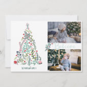 Les branches et les baies croient le carte photo (Devant)