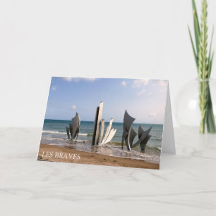 Les Braves Memorial, Normandië, Frankrijk - Kaart