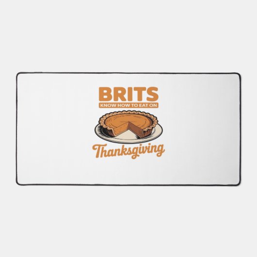 Les Brits savent comment manger sur Thanksgiving T (Recto)