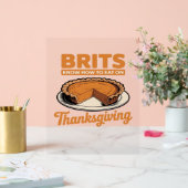 Les Brits savent comment manger sur Thanksgiving T (Mariage)