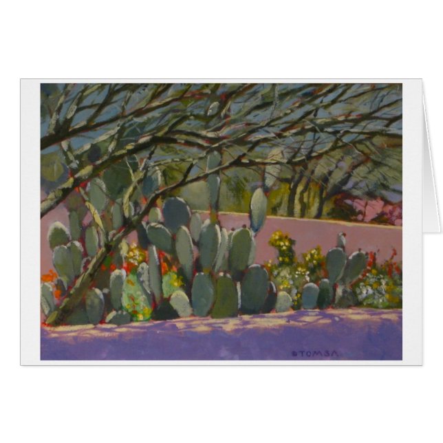 Les cactus du jardin du désert (Devant Horizontal)