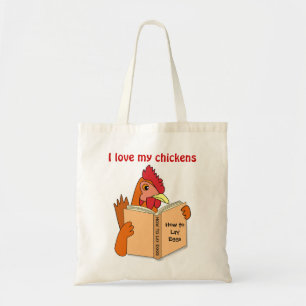 Les cadeaux de poulet I aiment mon sac de