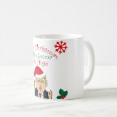 Les cadeaux drôles de tasse de Donald Trump pour (Devant droit)