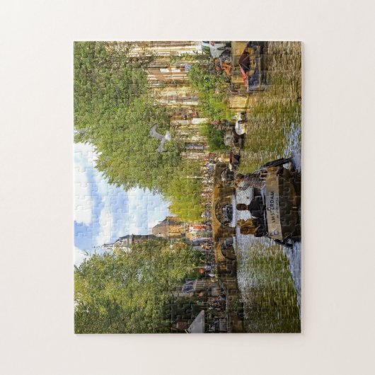 Les canaux d'Amsterdam. Jigsaw Puzzle (Vertical)