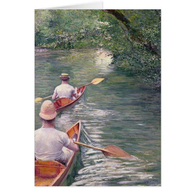 Les canoës, 1878 (Devant)