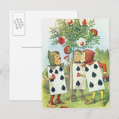 Les cartes à jouer Peindre le Rose Bush (Devant / Derrière)