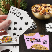 Les cartes de jeu de la Reine de biscuit (In Situ)