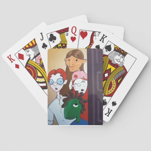 Les cartes de jeu de Reggie sont parfaites pour la (dos)