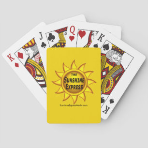 Les cartes de jeu de souvenir d'express de soleil