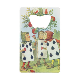 Les cartes de jeu peignant le rosier