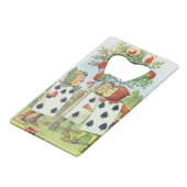 Les cartes de jeu peignant le rosier (Devant Angle)