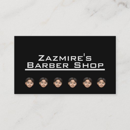 Les Cartes de la Boutique-Barbier de Zazmire (Devant)