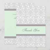 Les cartes de Merci de baby shower monnayent la (Devant / Derrière)