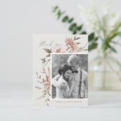 Les Cartes de remerciements de fleurs sauvages (Debout devant)