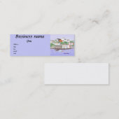 Les cartes de visite conçoivent vos propres (Devant / Derrière)