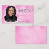 Les Cartes de visite d'Alicia (Devant / Derrière)