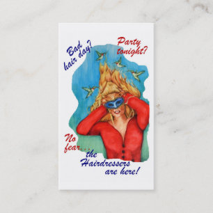 Les cartes de visite de coiffeurs