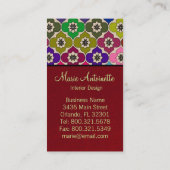 Les cartes de visite de ~ de concepteur (Dos)