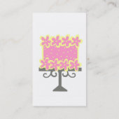 Les cartes de visite de gâteau (Dos)